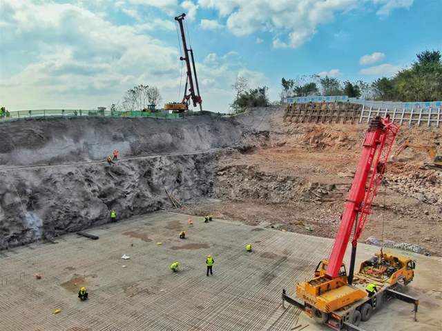 茶園污水處理廠擴建工程加速推進 土石方施工如火如荼，預計九月全面竣工